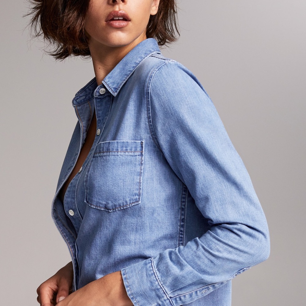 TNA denim shirt